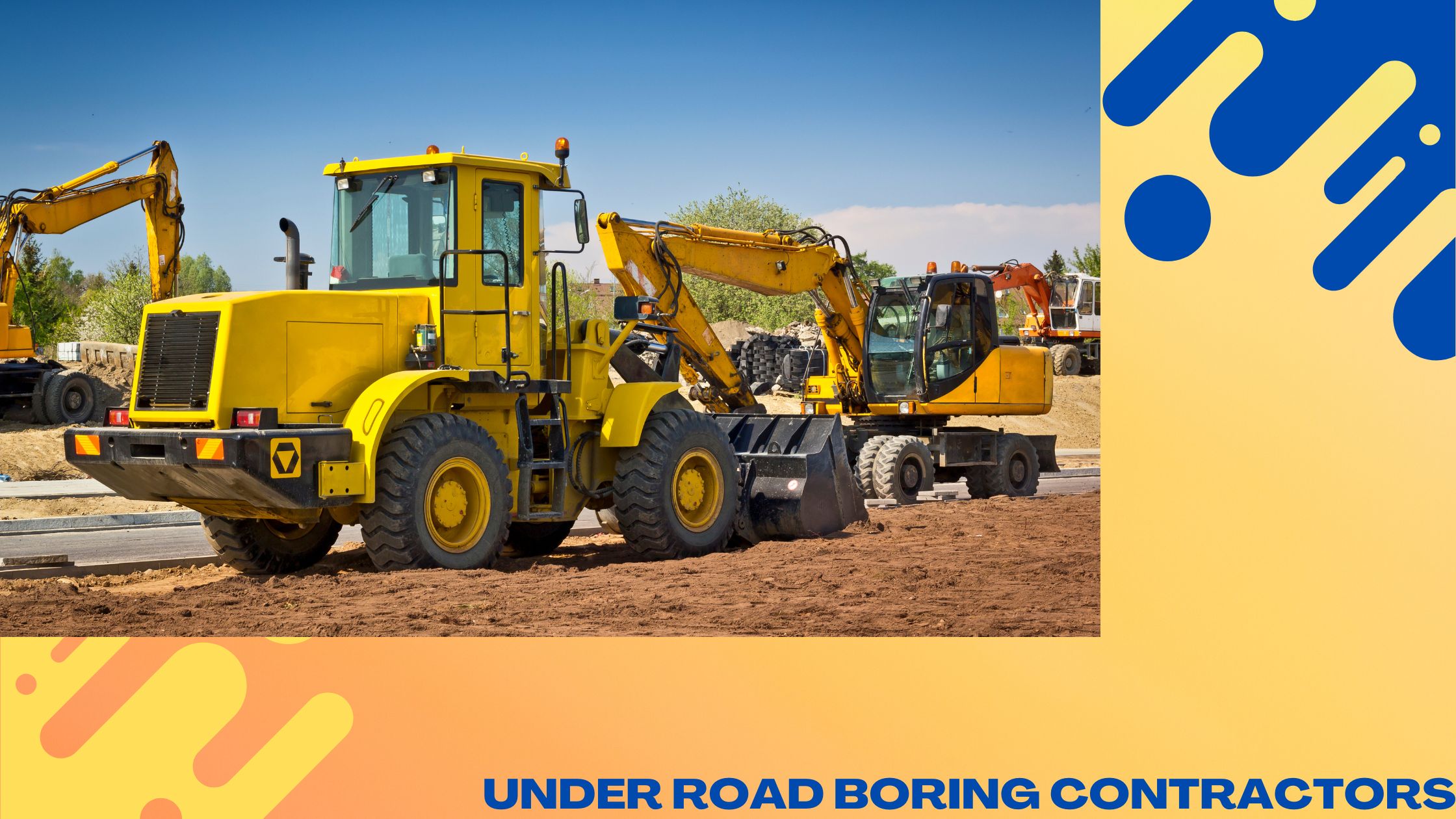 Under Road Boring Contractors Queensland